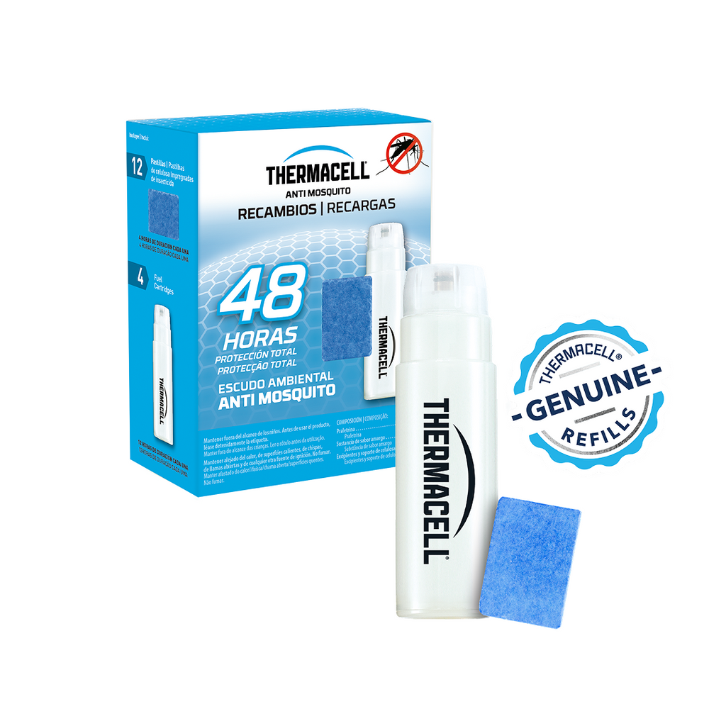 Thermacell Recambio Antimosquitos – Protección 20 m², 48 Horas