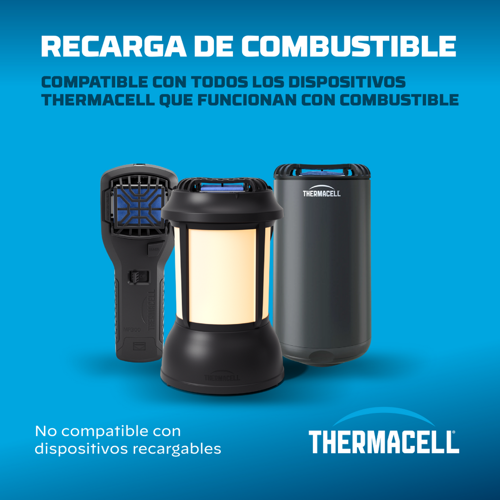 Thermacell Recambio Antimosquitos – Protección 20 m², 48 Horas