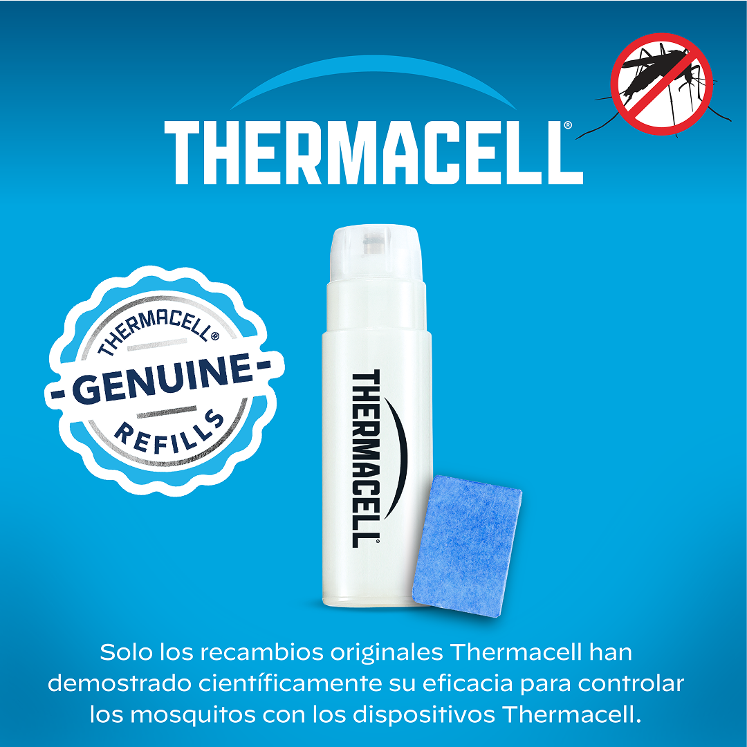 Thermacell Recambio Antimosquitos – Protección 20 m², 48 Horas