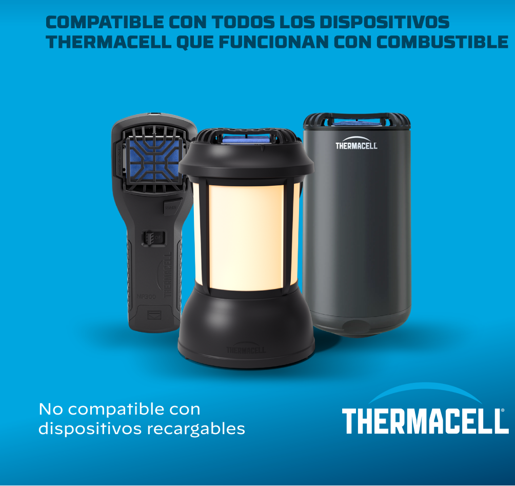 Thermacell Recambio Antimosquitos – Protección 20 m², 120 Horas